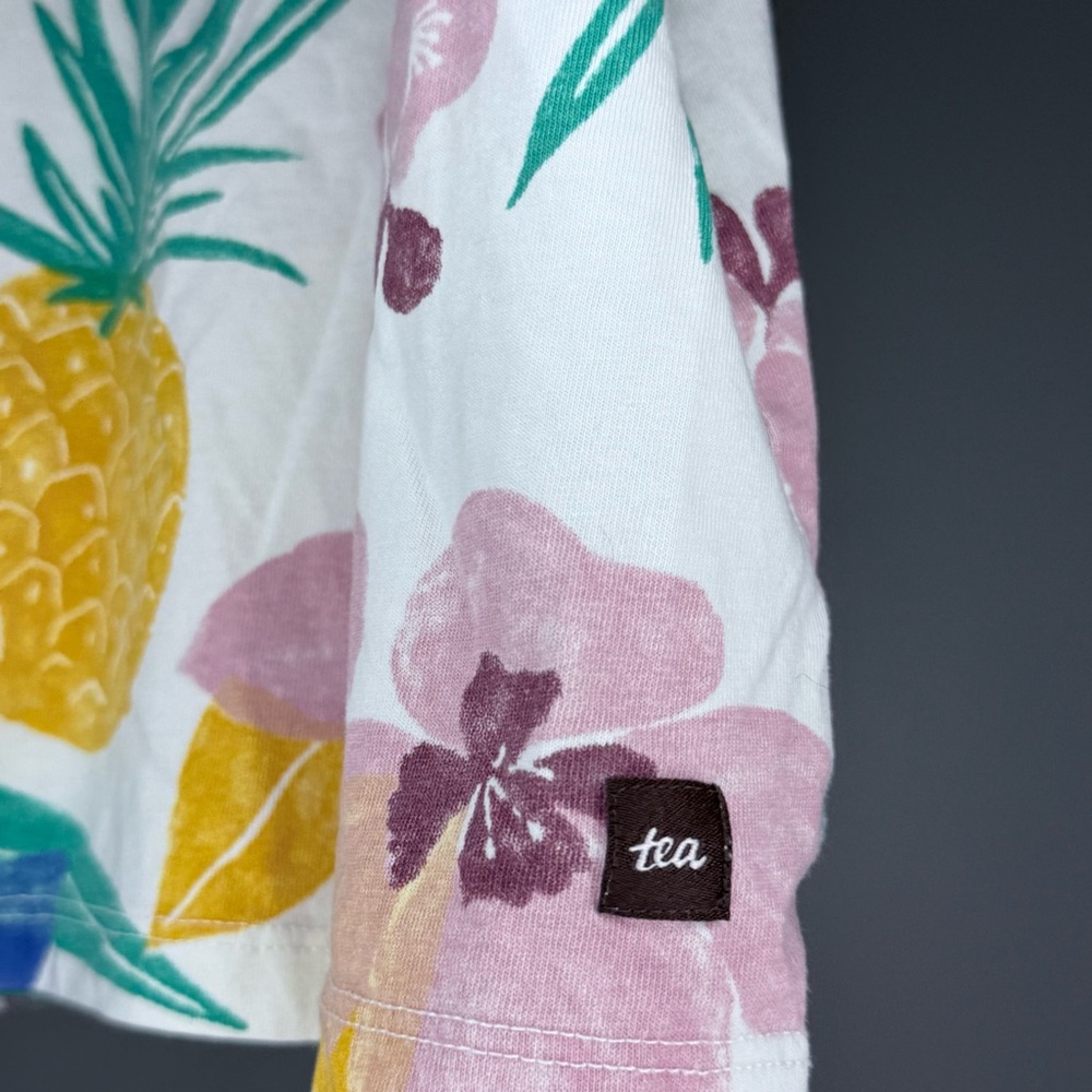 Tea Collection | Fruit and Floral Ruffle Tank - Picture 4 of 5